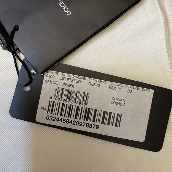 Dolce & Gabbana Straight Leg White Jeans size 36 - Picture 5 of 7